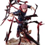 Tamashii Nations Figuarts Zero Jujutsu Kaisen Yuji Itadori modo Ataque Black Flash